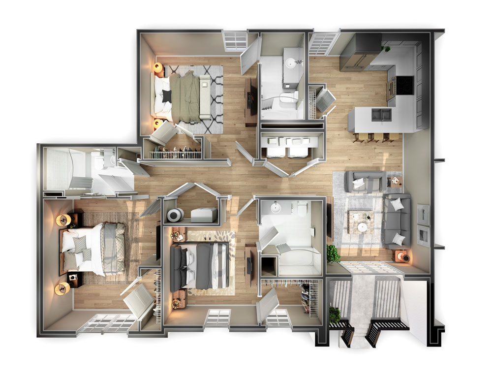 The Overlook Floorplan 1